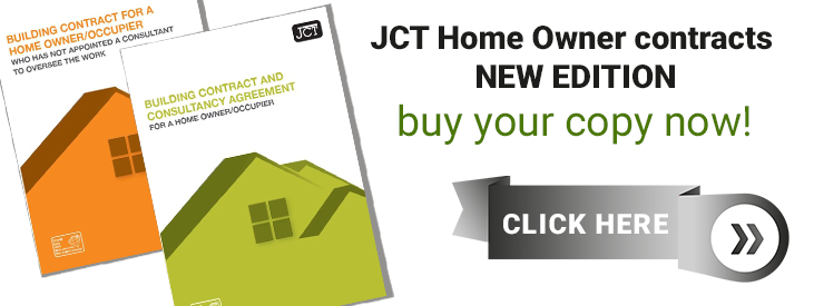 JCT Home Owner Contracts 2021 Edition launched